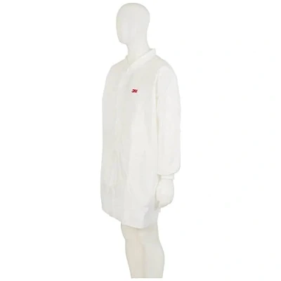 Abbildung von 3M 4440 L Laborkittel, Weiß, 2XL