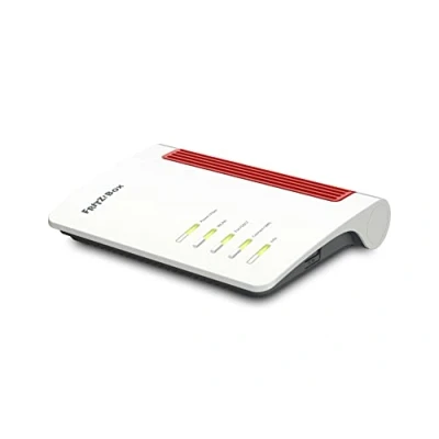Abbildung von AVM FRITZ!Box 5530 Fiber (Glasfasermodem mit 2x2 Wi Fi 6 (WLAN AX), bis zu 3 GBit/s, 2.5 Gigabit LAN Port, geeignet für Deutschland)