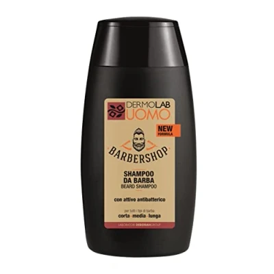 Abbildung von Dermolab Bartshampoo für Herren, mit antibakteriellem Reiniger, reinigt sanft den Bart und spendet der Haut Feuchtigkeit, 120 ml