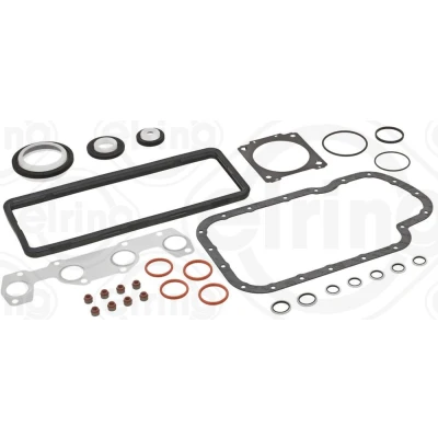 Abbildung von ELRING 867.540 Dichtungsvollsatz, Motor ohne Zylinderkopfdichtung, mit Ventilschaftabdichtung, Wellendichtring Kurbelwelle PEUGEOT: 1007 Hatchback