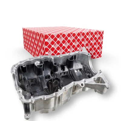 Abbildung von FEBI BILSTEIN 177588 Ölwanne mit Ölablassschraube Dichtring Aluminium RENAULT: CLIO 3, 2, Modus / Grand