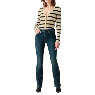 Abbildung von Levi&#039;s 725 HIGH RISE Bootcut Jeans Bootcut, Damen, Größe: 27x34, Blue swell