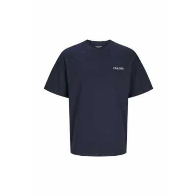 Abbildung von Jack &amp; Jones Ebradley Graphic TEE SS Oneck Tshirt print, Herren, Größe: 3XL, Sky captain