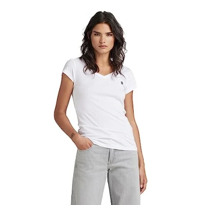 Abbildung von G Star Eyben SLIM Tshirt basic, Damen, Größe: XXS, White