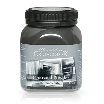 Abbildung von Cretacolor Reißkohlepulver, 175g in der Kunststoffdose