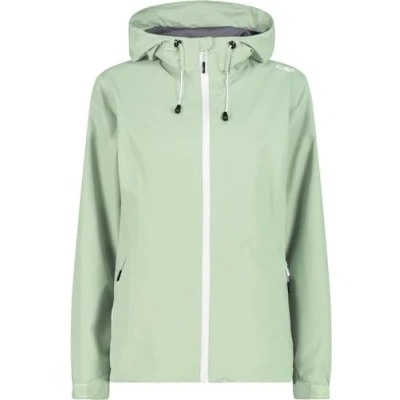 Abbildung von CMP Damen Feste Kapuze Reißfeste Regenjacke, Jade, 48
