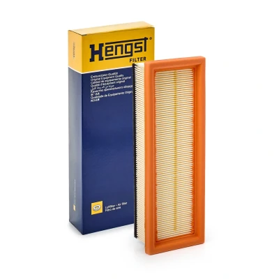 Abbildung von HENGST FILTER E1020L Luftfilter 59 97 278 Filtereinsatz FIAT: Grande Punto Hatchback, 500 Panda II ALFA ROMEO: MiTo