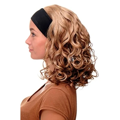 Abbildung von WIG ME UP BRO 704 G15 Damenperücke Perücke Stirnband (fest) voluminöse Lockenpracht schulterlang Blond Mix