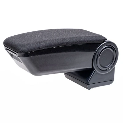 Abbildung von RATI ARMSTER 3 Armlehne kompatibel für FIAT 500 2016 [schwarz,Stoff] nachrüstbare Mittelarmlehne mit Staufach