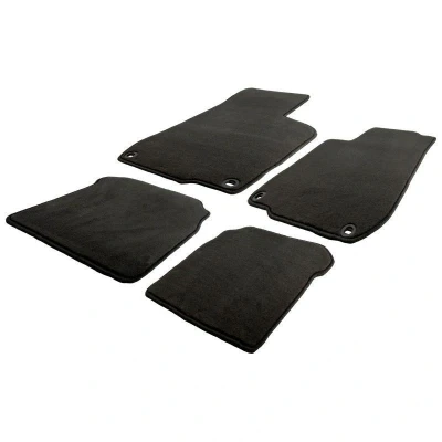 Abbildung von AutoStyle TM TS501 Fußmattensatz Textil vorne und hinten 4 schwarz TESLA: Model S