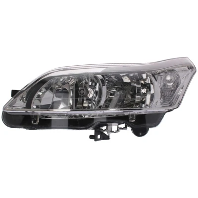 Abbildung von TYC 20 0664 15 2 Scheinwerfer links H7, H1 für Rechtsverkehr mit Elektromotor CITROËN: C4 I Hatchback, Coupe