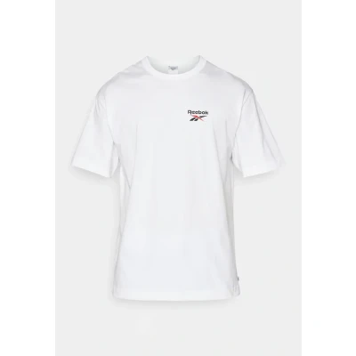 Abbildung von Reebok SHAQ LOGO TEE Tshirt print, Herren, Größe: Small, White
