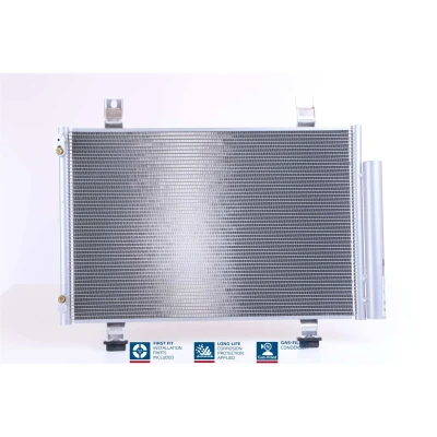Abbildung von NISSENS 940057 Klimakondensator mit Trockner Aluminium 535 R 134a SUZUKI: SWIFT 4, 3