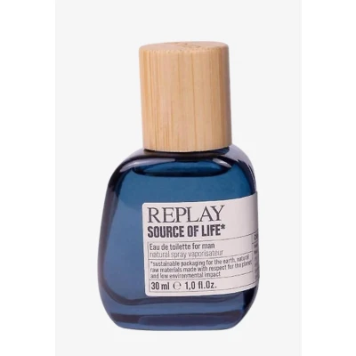 Abbildung von Replay Fragrances Source OF LIFE Eau de Toilette FOR MAN Toilette, Herren, Größe: 30 ml,