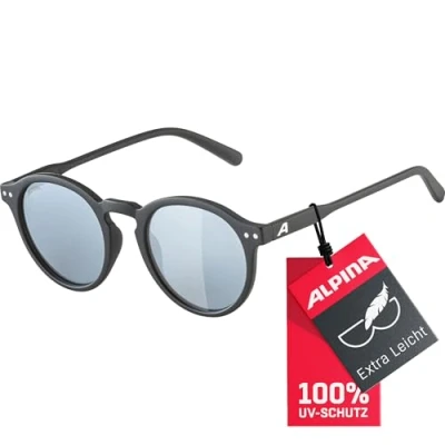 Abbildung von ALPINA Sonnenbrille Sneek, Farbe:schwarz matt