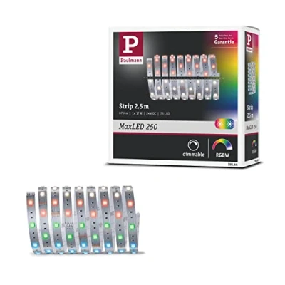Abbildung von Paulmann 79866 LED Stripe MaxLED 250 2,5m RGBW IP20 incl. 1x16W Watt Strip Lichtband 3000 K