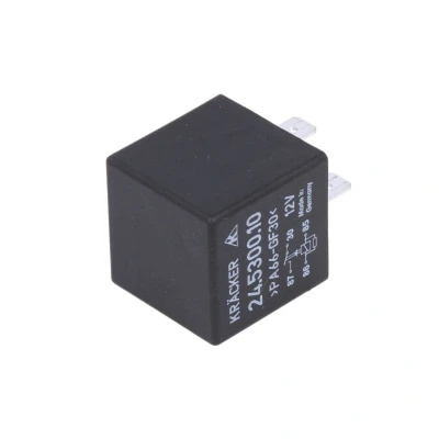 Abbildung von TOPRAN 107 262 Relais, Kraftstoffpumpe 4 VOLKSWAGEN: GOLF 2, Passat B3/B4 Saloon