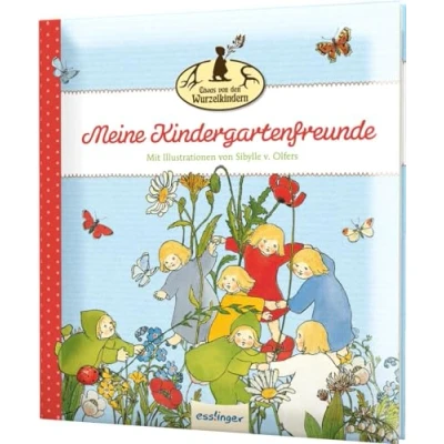 Abbildung von Etwas von den Wurzelkindern: Meine Kindergartenfreunde: Freundebuch im Retro Look