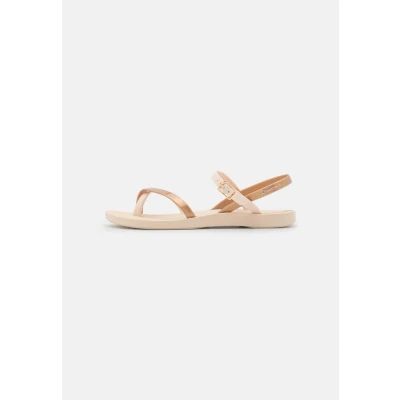Abbildung von Ipanema Fashion Zehentrenner, Damen, Größe: 38, Beige/gold Schuhe