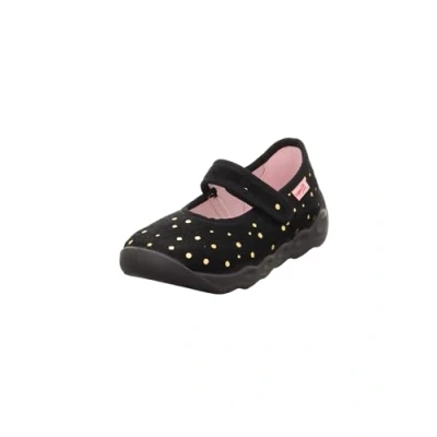 Abbildung von Superfit Mädchen Bubble Hausschuh, Schwarz Gold 0020, 23 EU