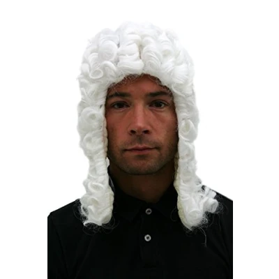 Abbildung von WIG ME UP PW0171 P60 Perücke: Richter Judge Barock Loge Adeliger NEU