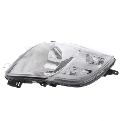 Abbildung von VALEO ORIGINAL PART 043047 Scheinwerfer links H4 Halogen transparent mit Abblendlicht, Fernlicht für Rechtsverkehr Stellmotor LWR kfzteile