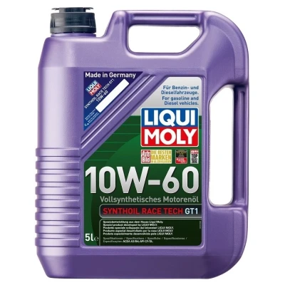 Abbildung von Liqui Moly Synthoil Race Tech G1 10W 60 5l Motoröl 1391 TOYOTA: Verso, Yaris II Hatchback, RAV4 Off Road, ALFA ROMEO: 164, 156 Sportwagon, 147