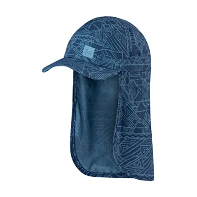 Abbildung von Buff Sahara Cap Night Blue Unisex Kinder