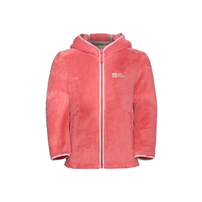 Abbildung von Jack Wolfskin Nepali Fleecejacke für Kinder, Größe: 152, Sunset coral