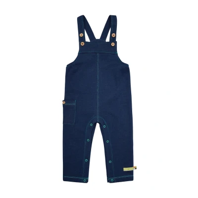 Abbildung von loud + proud Latzhose für Kinder, Größe: 86/92, Ultramarine