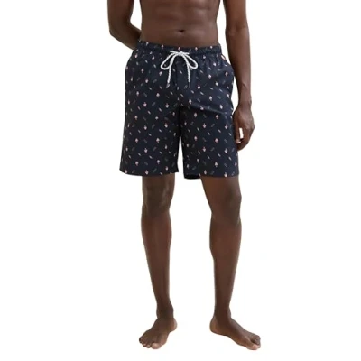 Abbildung von TOM Tailor Badeshorts, Herren, Größe: XL, Navy coral summer design