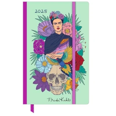 Abbildung von Frida Kahlo Wochen Notizkalender klein 2025 Taschen Kalender 9x14 cm mit Verschlussband &amp; Falttasche Weekly