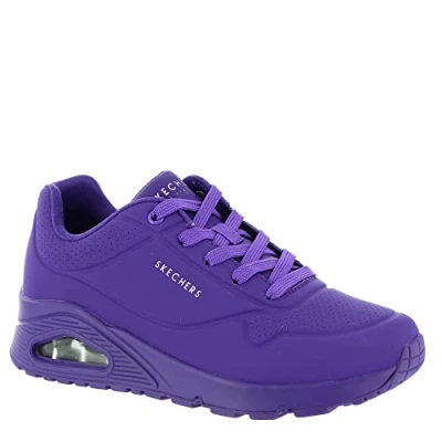 Abbildung von Skechers Damen UNO Night Shades Sneaker, Purple, 39 EU Weit
