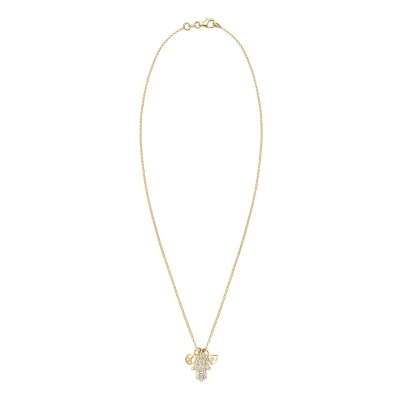 Abbildung von Elli Hamsa Peace EVIL EYE Halskette, Damen, Größe: 45, Gold