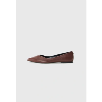 Abbildung von HUGO Maridia Klassischer Ballerina, Damen, Größe: 41, Dark brown Schuhe