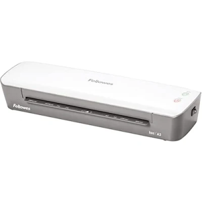 Abbildung von Fellowes Laminiergerät Ion A3 für Büro, Home Office Heißlaminierfolien bis 125 Mikron Stärke inkl. 10 Laminierfolien A4