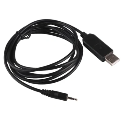 Abbildung von AP9630 AP9631 940 0299A Konsolenkabel für APC Netzwerk Management Karte P2303GT USB RS232 seriell auf 2,5 mm TRS Stereo Klinkenstecker PC Link (1,8 m)