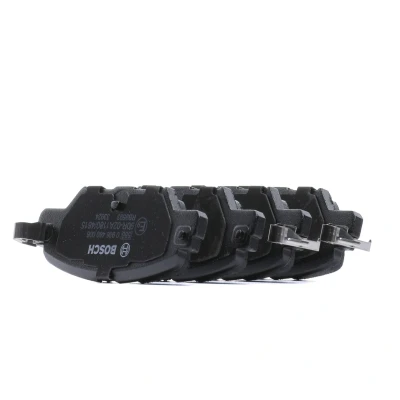 Abbildung von BOSCH 0 986 460 006 Bremsbelagsatz Low Metallic mit Anti Quietsch Blech, Montageanleitung MAZDA: CX 5 II, I