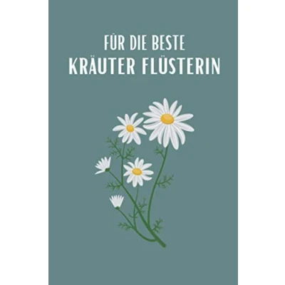 Abbildung von für die Beste Kräuter Flüsterin: Tagebuch zum Ausfüllen A5 alle Eckdaten deiner gepflanzten dokumentieren I Logbuch ... Kräuterplaner Gemüseplaner Gewächshaus