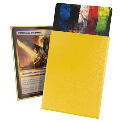 Abbildung von Ultimate Guard Cortex Matte Sleeves Standard Size (100) (66x91mm), Farbe:Gelb