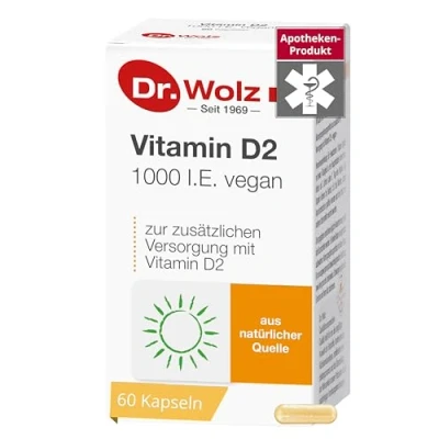 Abbildung von Vitamin D2 1000 I.e. vegan Kapseln