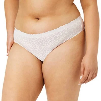 Abbildung von Sloggi FEEL Brazil Panty Slip offwhite, Damen, Größe: Large, Off white