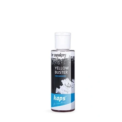 Abbildung von Kaps Schuhsohlen Reiniger gegen vergilbte Sneaker und Freizeitschuhe Sneakers Yellow Buster, 100 ml