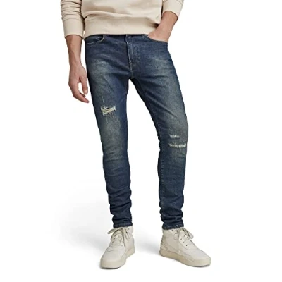 Abbildung von G Star RAW Men&#039;s Revend FWD Skinny Jeans, Blue (Antique Forest Restored D188 D356), 32W / 34L