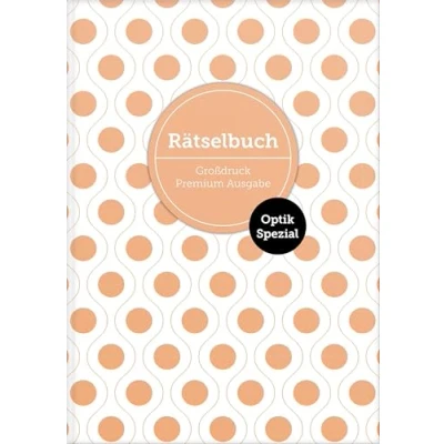 Abbildung von Deluxe Rätselbuch Optik Spezial Band 1. XL in Premium Ausgabe mit Bilderrätseln für ältere Leute, Senioren, Erwachsene und Rentner im DIN ... Raetsel Großdruck
