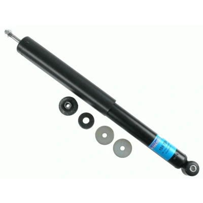 Abbildung von SACHS 105 724 Stoßdämpfer Öldruck Zweirohr Teleskop oben Stift, unten Auge OPEL: Kadett E Saloon, Ascona C CC