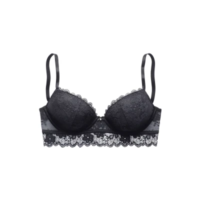Abbildung von Lascana Vivance BY Pushup BH, Damen, Größe: 85C, Schwarz