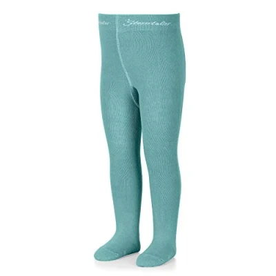 Abbildung von Sterntaler Unisex Baby strømpebukser Uni Strumpfhose, Hellgrün, 104 EU