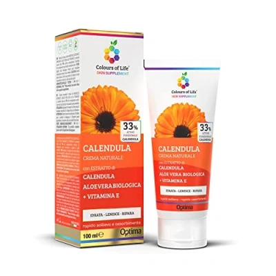 Abbildung von Optima Naturals Colours Of Life Calendula Creme 33% Natürliche Pflege Auch Als After Sun Geeignet, 100 g