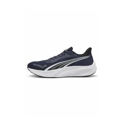 Abbildung von Puma Pounce LITE Laufschuh Straße, Damen, Größe: 42.5, Navy Schuhe